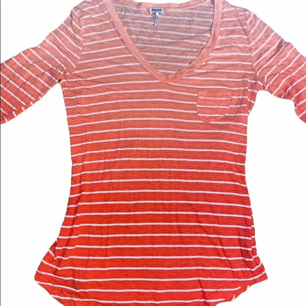 Splendid Coral Ombre top